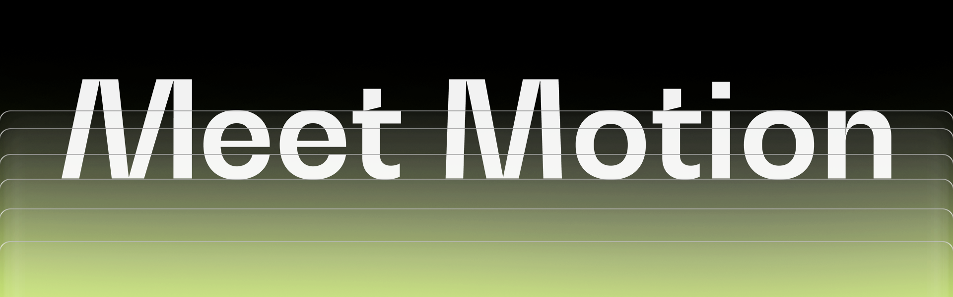 Meet Motion Footer Branding